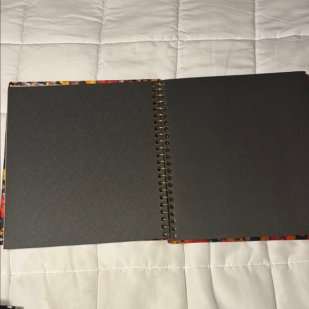 Vintage Floral Spiral Photo Album/ Notebook - Picture 3 of 11